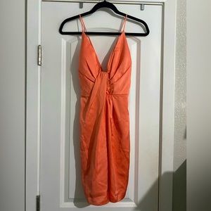 NWT coral cocktail dress